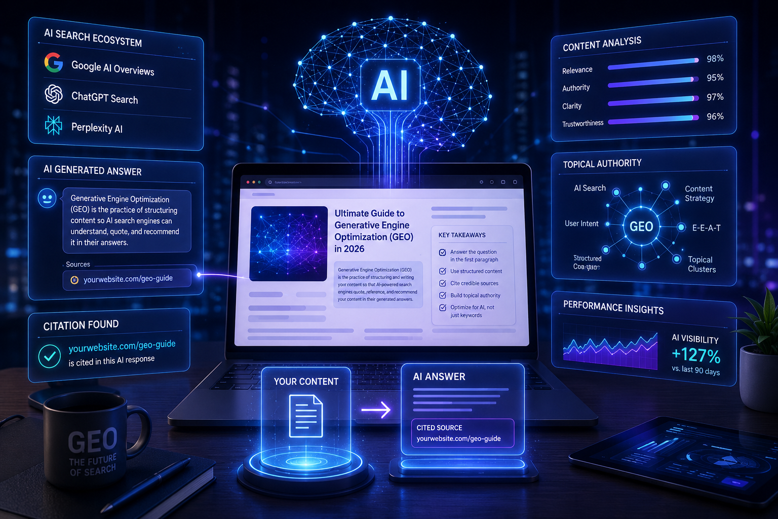 Generative Engine Optimization