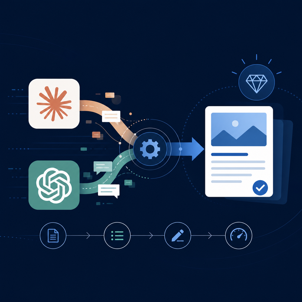 How to Use Claude and ChatGPT to Speed Up Your Content Workflow Without Killing Quality